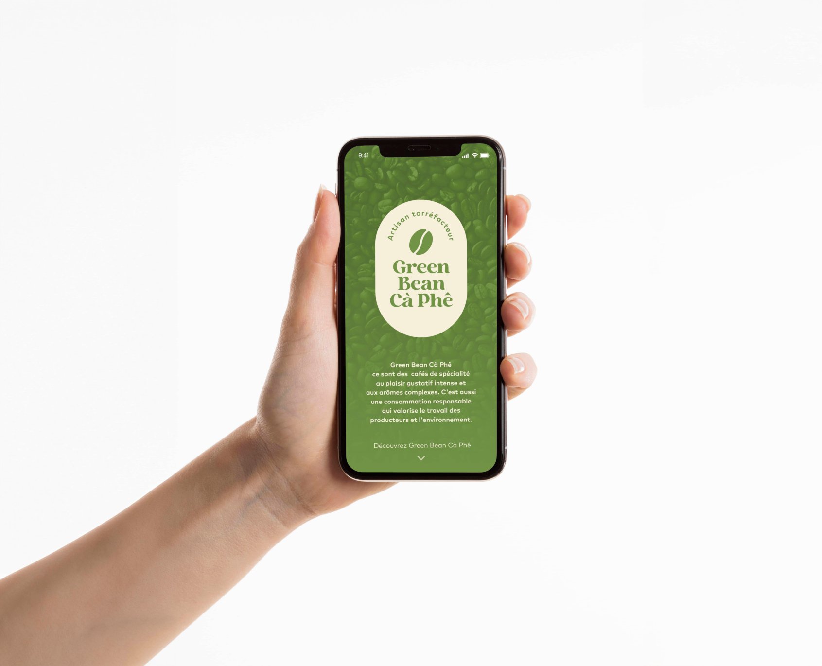 Mise en situation Green Bean Cà Phê