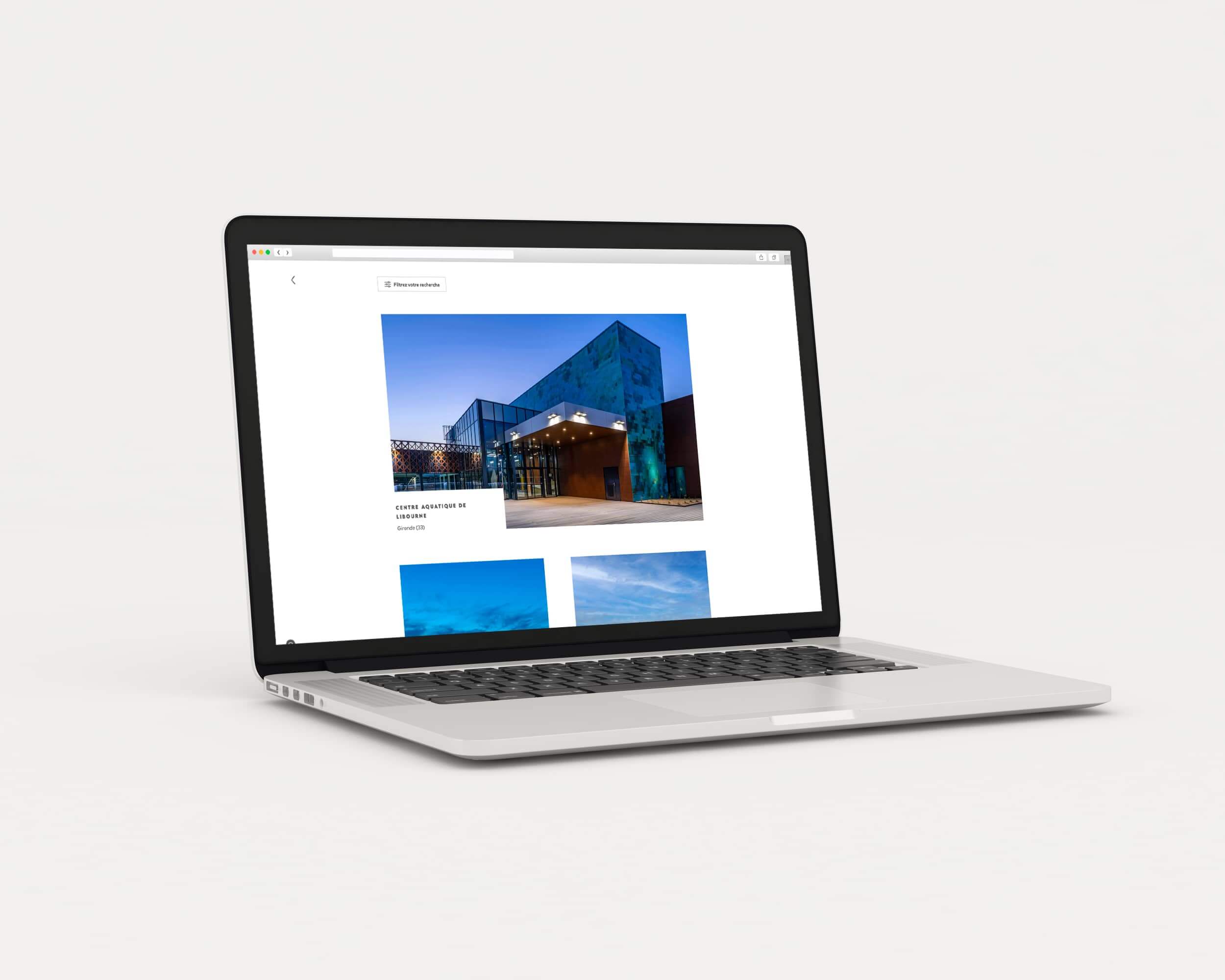 Vue site AP-MA architecture - responsive